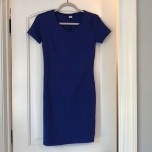 Blue dress